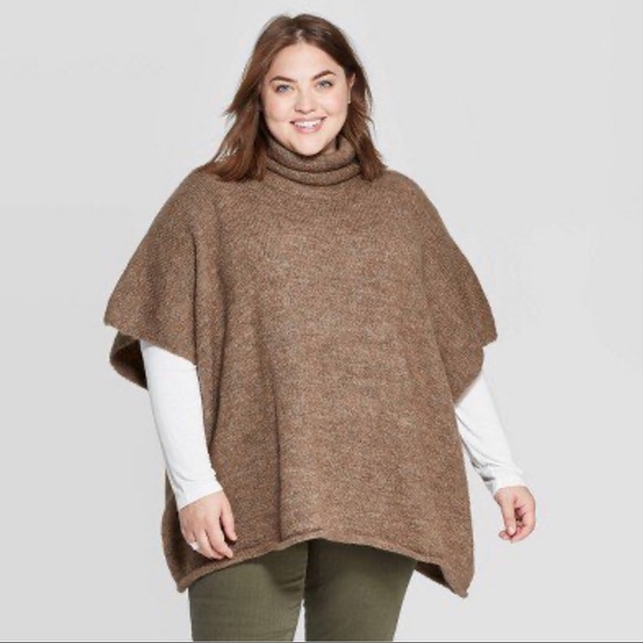 Universal Thread Grey Poncho - Picture 8 of 9